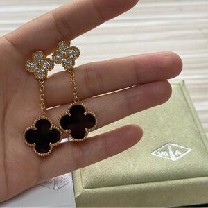 Van Cleef & Arpels four-leaf clover earrings